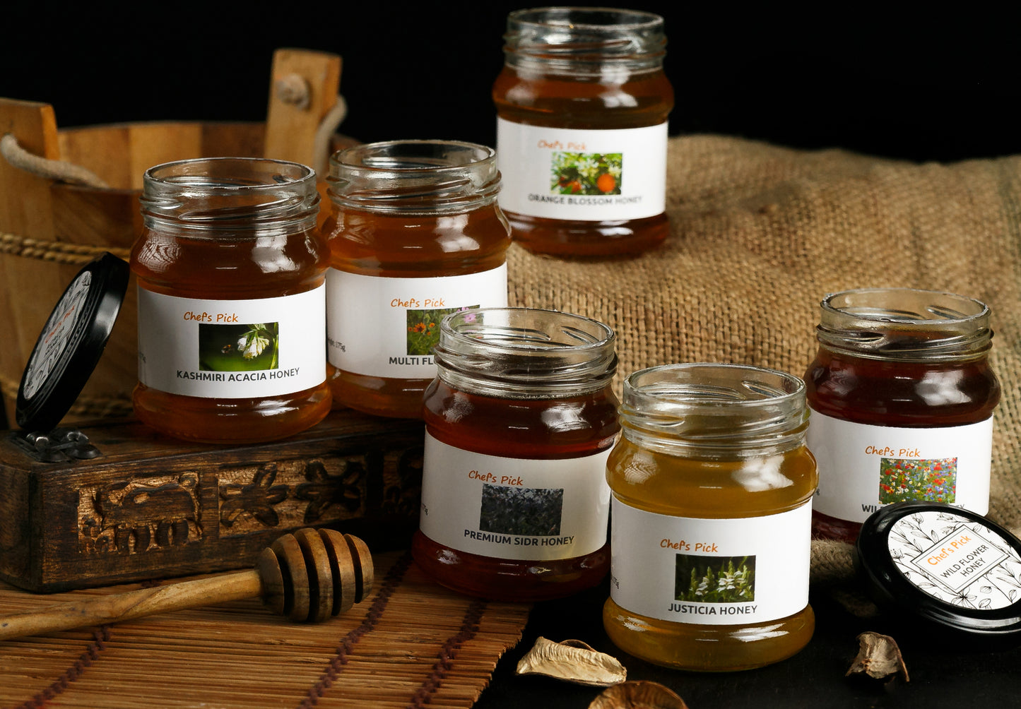 Honey Gift Pack of 6