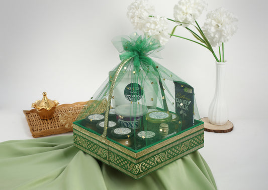 The Emerald Elegance Basket